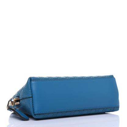 Gucci Microguccissima GG Cosmetic Case Deep Cobalt 4 of 15