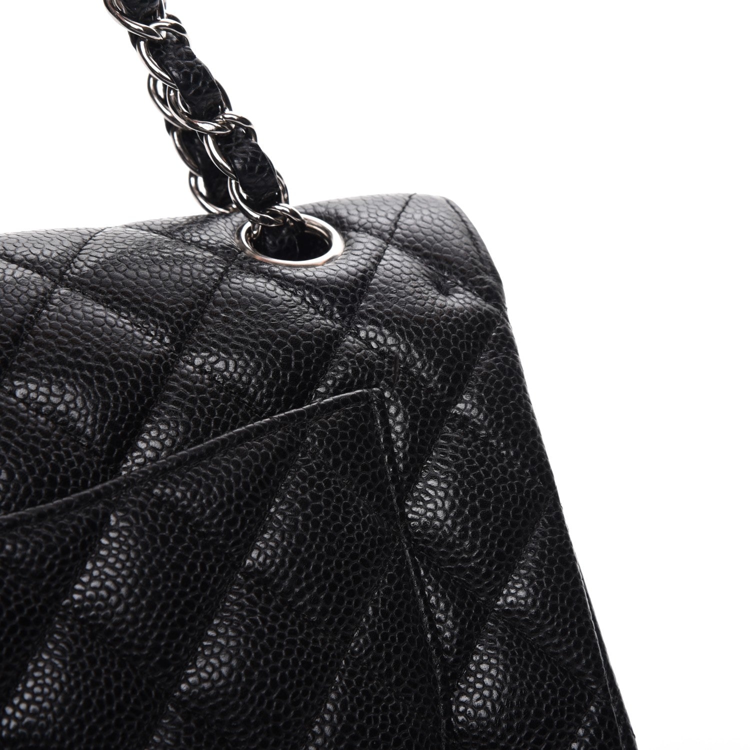 Chanel Caviar Quilted Small Double Flap Black 5 of 10