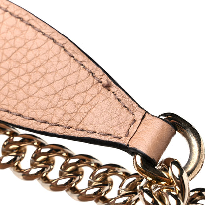 Gucci Pebbled Calfskin Medium Soho Chain Shoulder Bag Camelia 13 of 13