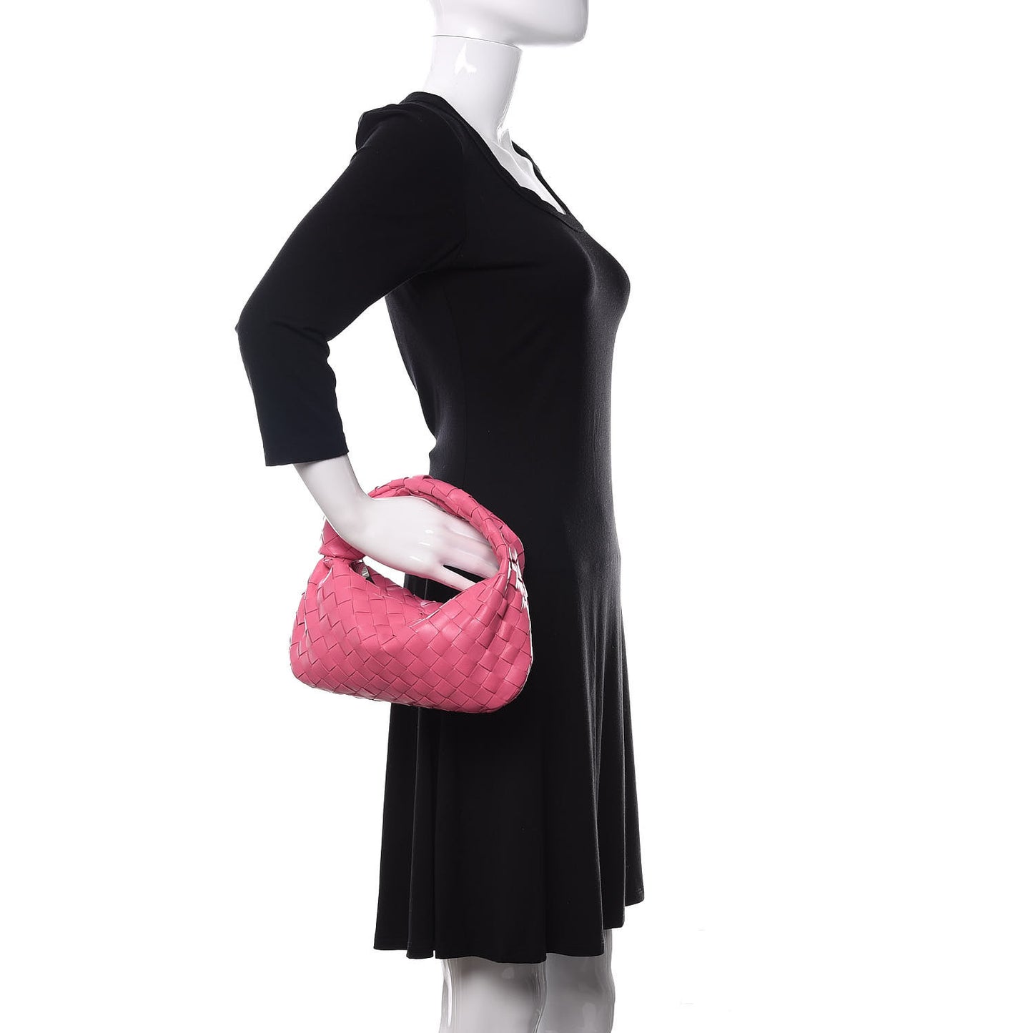Nappa Intrecciato Mini Jodie Pink