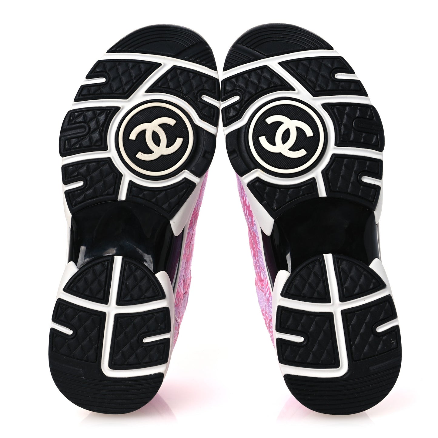 Tweed CC Sneakers 36 Pink
