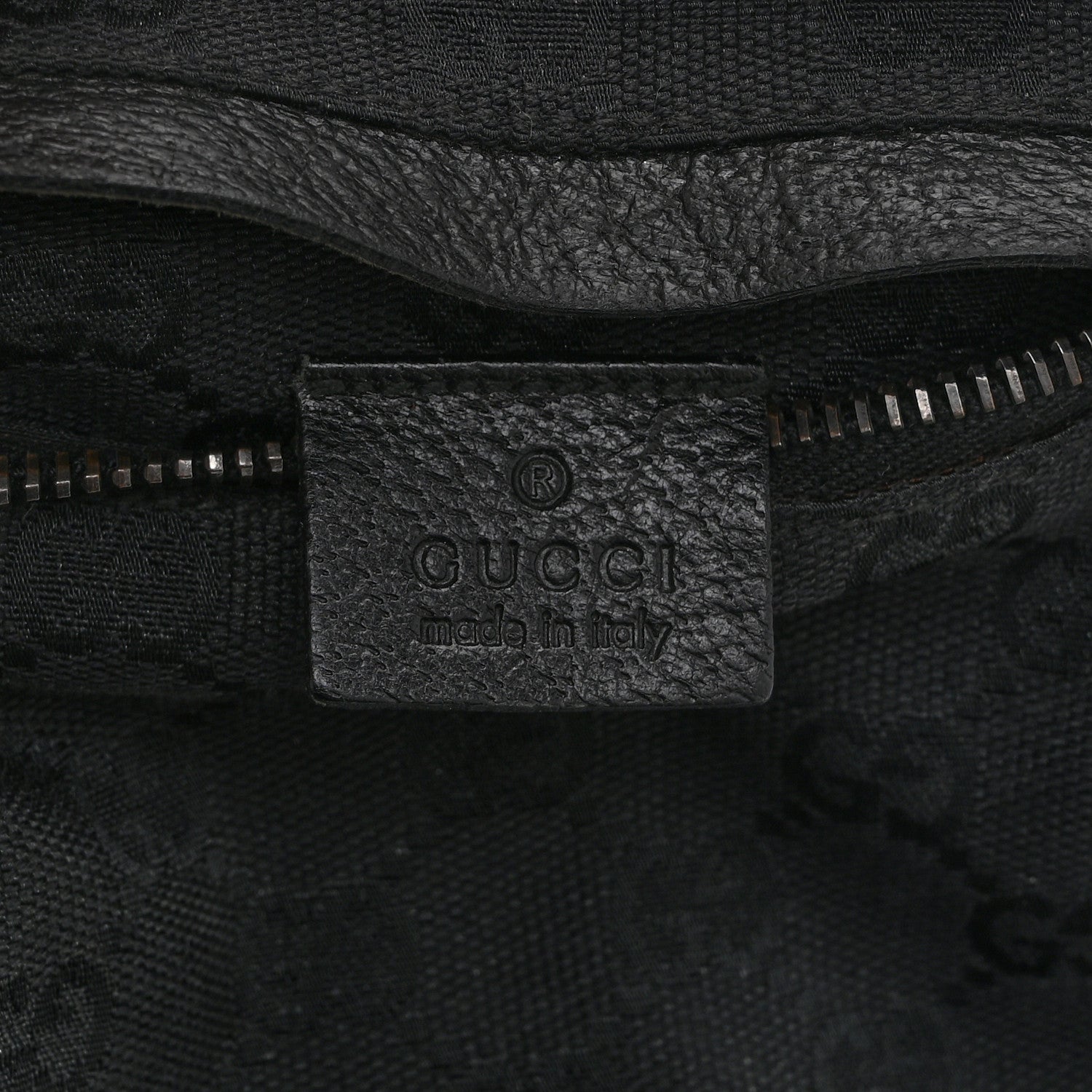 Gucci GG Monogram Double Pocket Belt Bag Black 6 of 10
