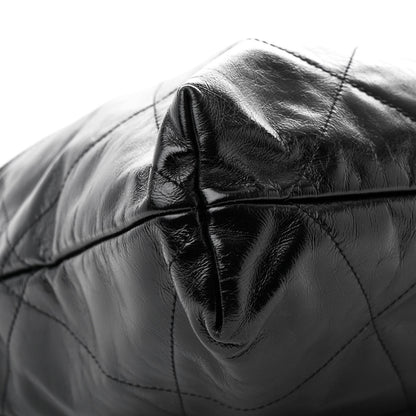 Chanel Glazed Calfskin Quilted Chanel 22 Black 11 of 12