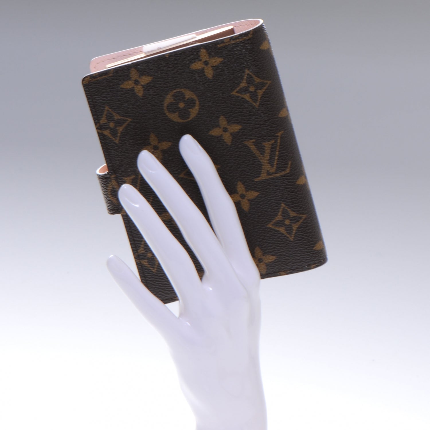 Louis Vuitton Monogram Koala Small Ring Agenda Pink 2 of 8