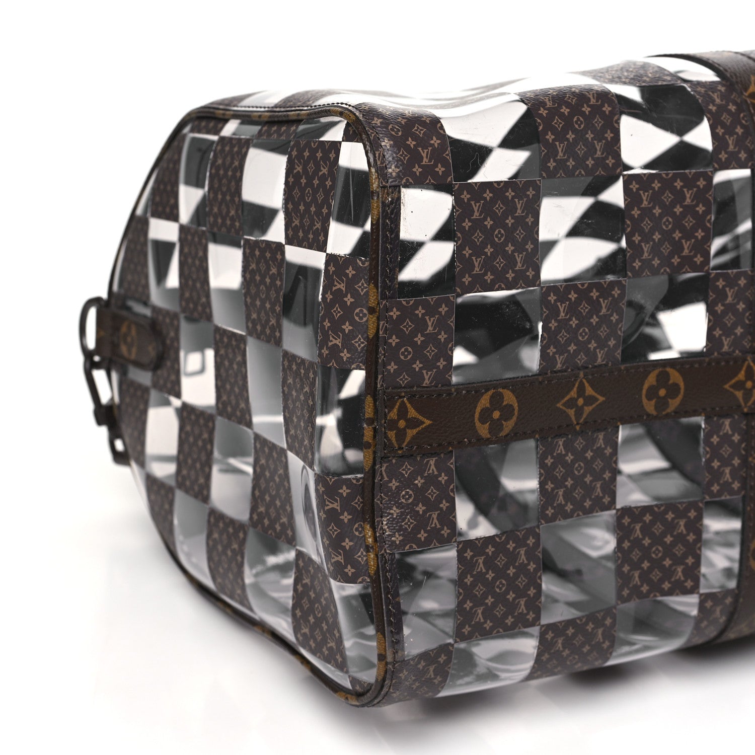 Louis Vuitton PVC Monogram Chess Keepall Bandouliere 50 6 of 7