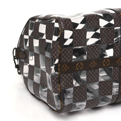 Louis Vuitton PVC Monogram Chess Keepall Bandouliere 50 6 of 7