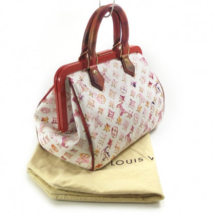 Louis Vuitton Watercolor Aquarelle Frame Speedy White 3 of 8