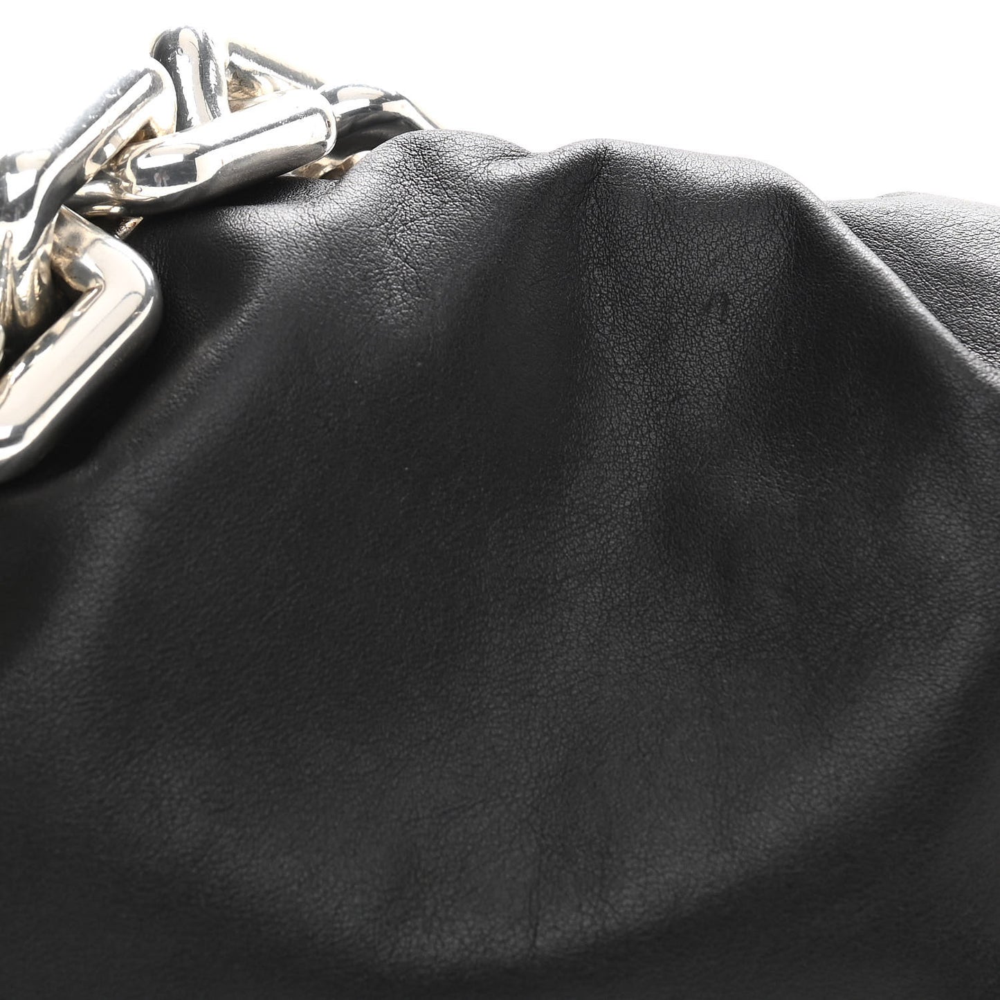 Calfskin The Pouch Chain Black