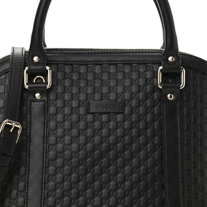 Gucci Microguccissima Medium Dome Bag Black 8 of 10