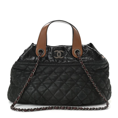 Chanel Iridescent Calfskin Small In The Mix Tote Black 1 of 10