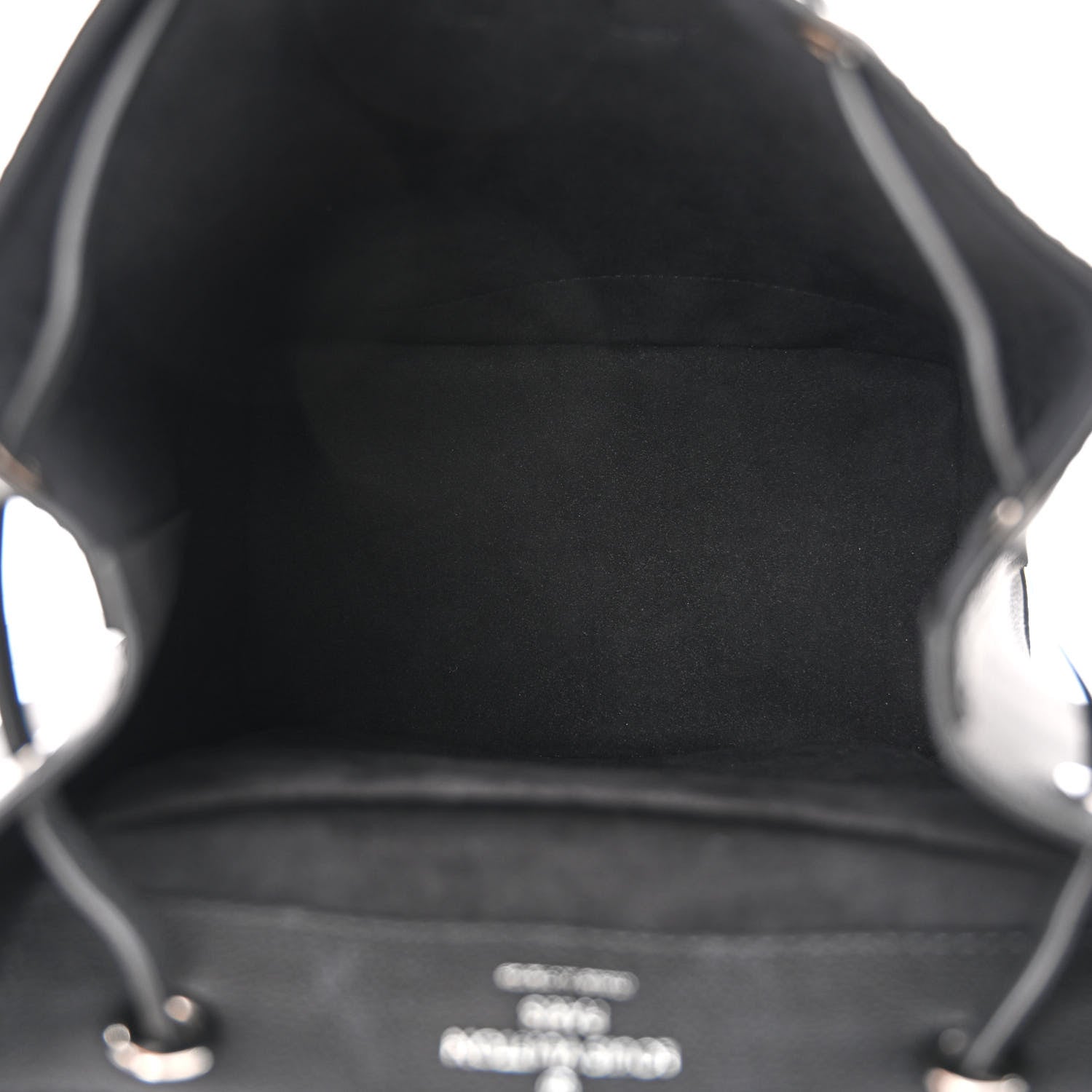 Louis Vuitton Calfskin Lockme Backpack Black 5 of 10