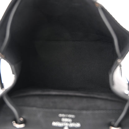 Louis Vuitton Calfskin Lockme Backpack Black 5 of 10