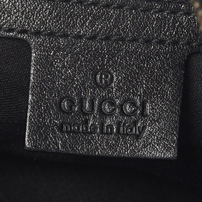 Gucci Calfskin Horsebit Chain Hobo Black 6 of 7