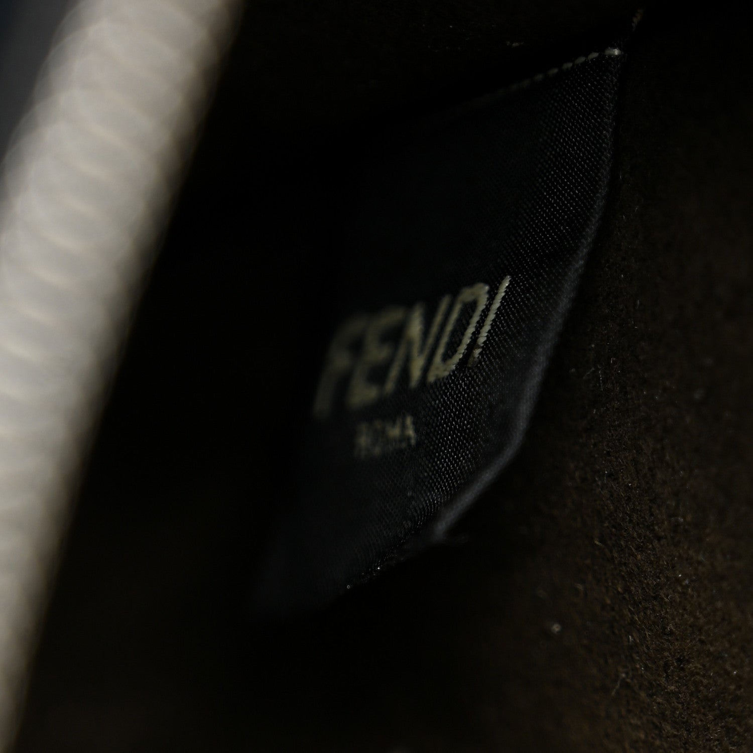 Fendi Cuoio Romano Vitello Cover Bi-Color Peekaboo I See U X Cross Satchel Navy 7 of 11