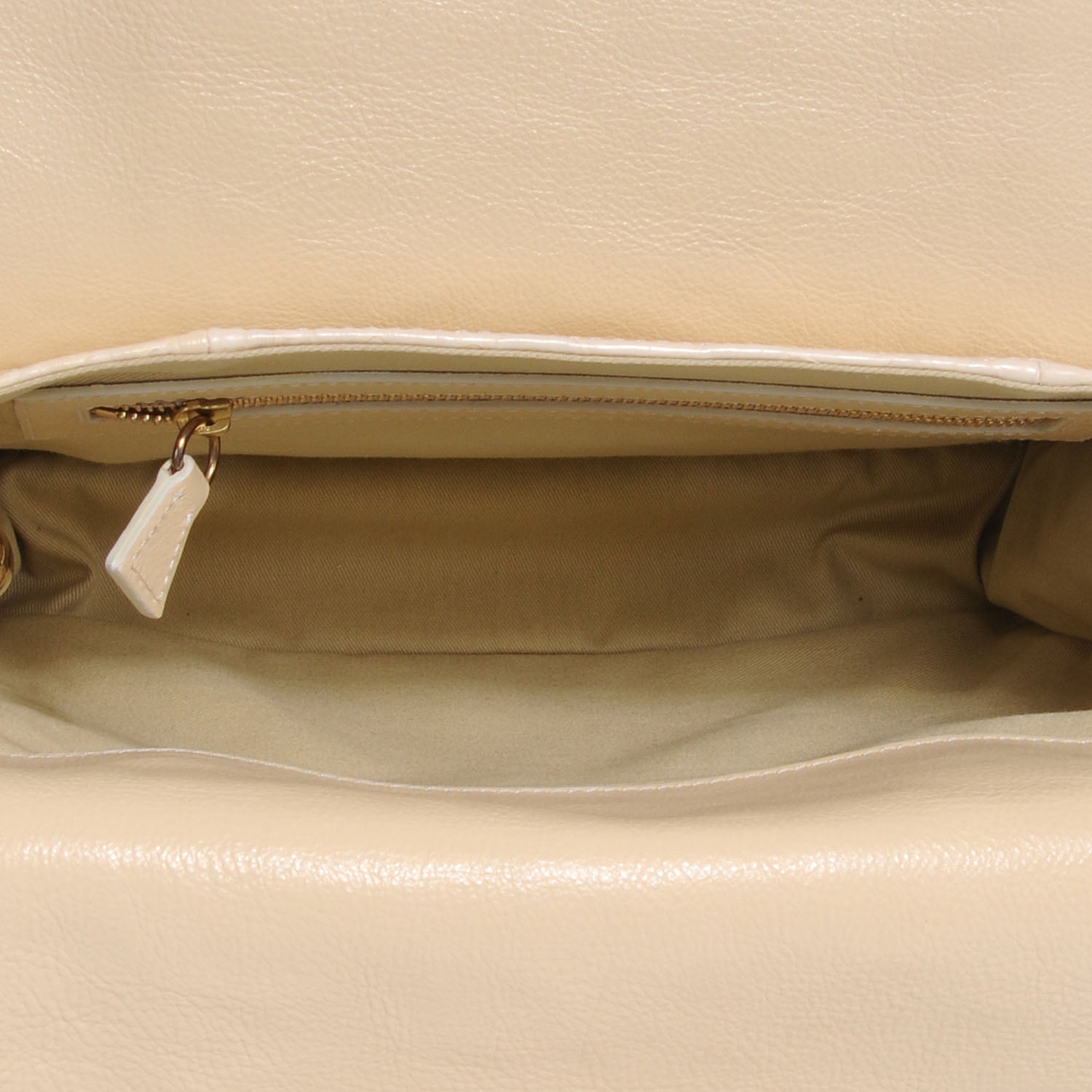 Chloe Python Sally Flap Bag Cream 6 of 8