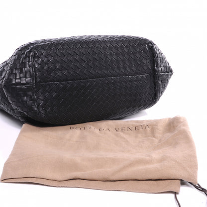 Bottega Veneta Leather Intrecciato Capri Tote Black 11 of 11