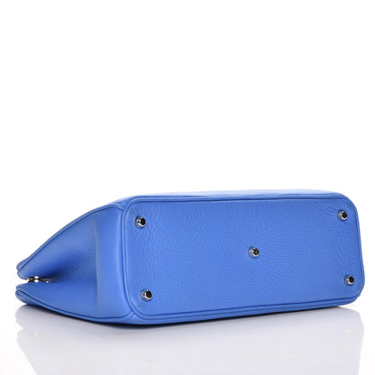 Christian Dior Bullcalf Medium Diorissimo Tote Blue 5 of 8