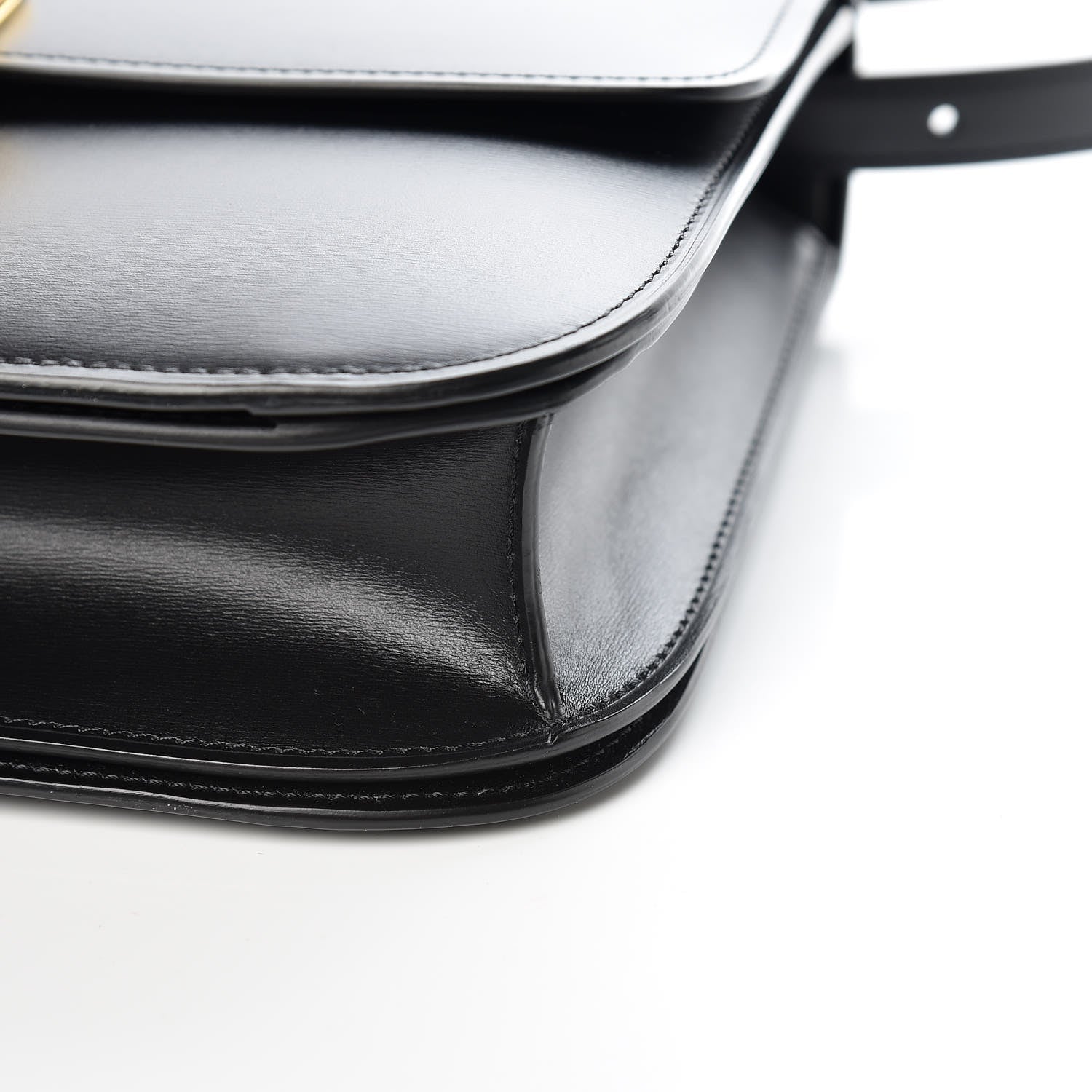 Celine Box Calfskin Medium Classic Box Flap Bag Black 8 of 8