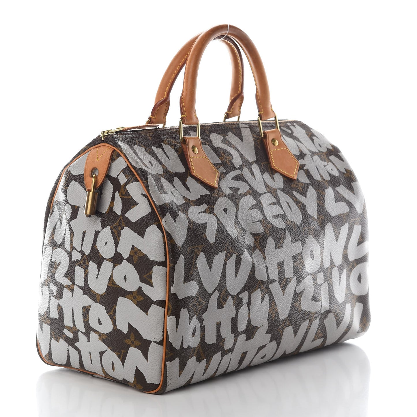 Monogram Graffiti Speedy 30 Silver
