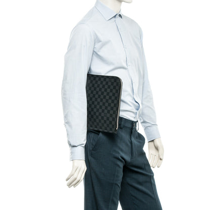 Louis Vuitton Damier Graphite Poche Documents Holder 2 of 7