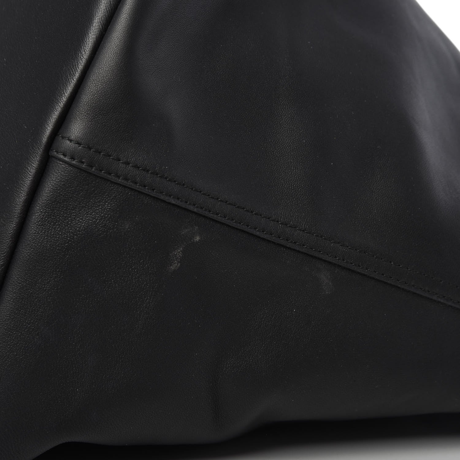 Bottega Veneta Nappa Nylon Medium Reversible Butterfly Shoulder Bag Black Cement 13 of 18