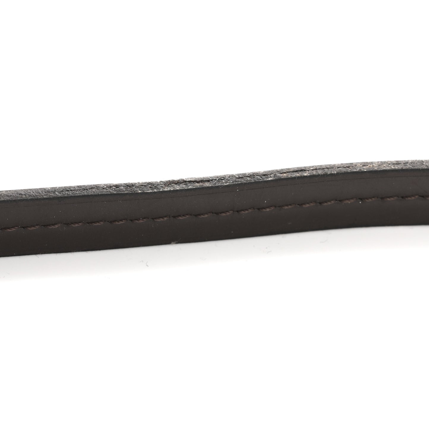 Calfskin Croisette Shoulder Strap Brown