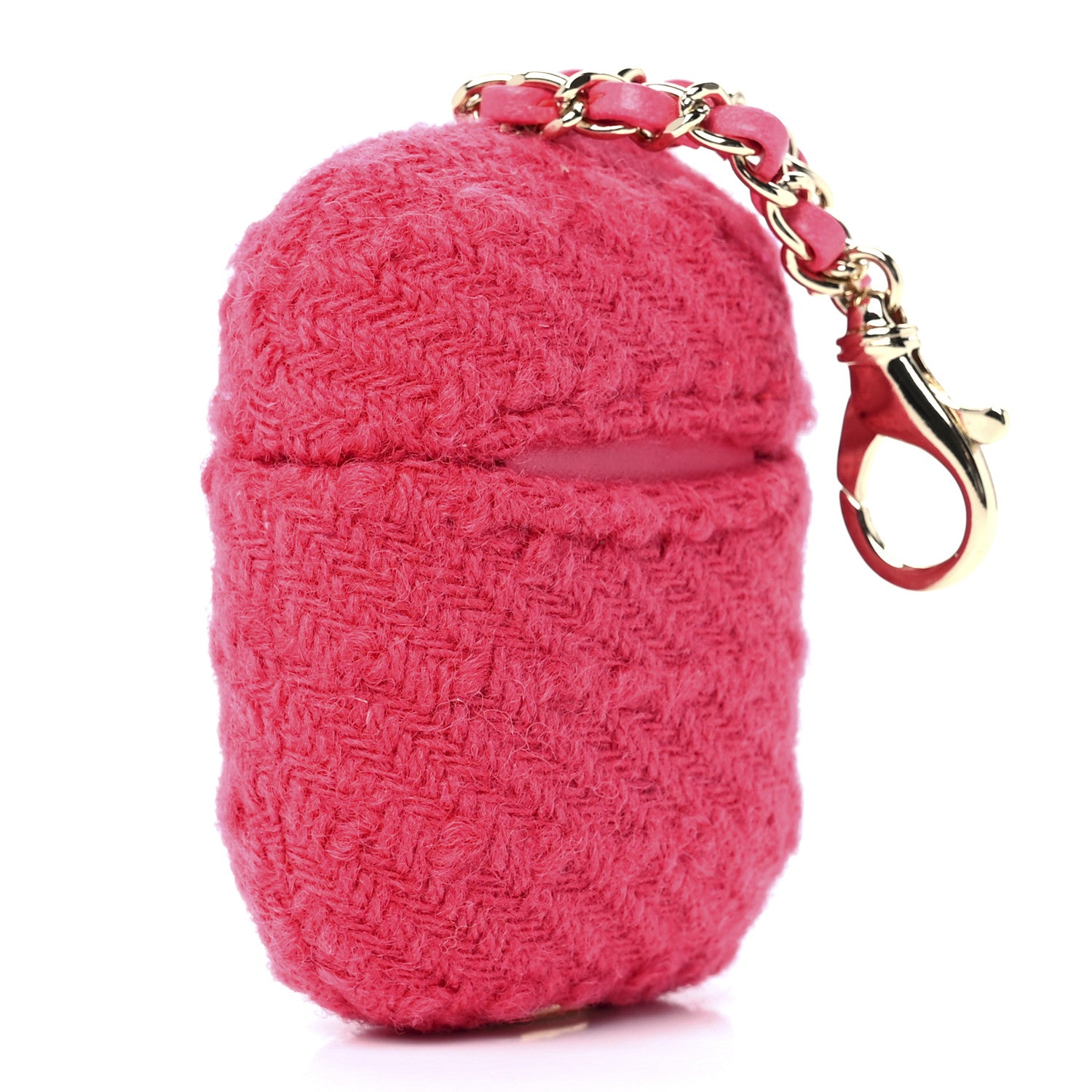 Chanel Tweed Airpods Pro Case Pink 2 of 11