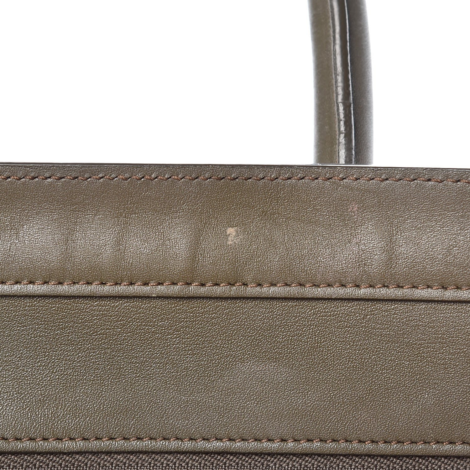 Celine Smooth Calfskin Mini Luggage Khaki 20 of 28