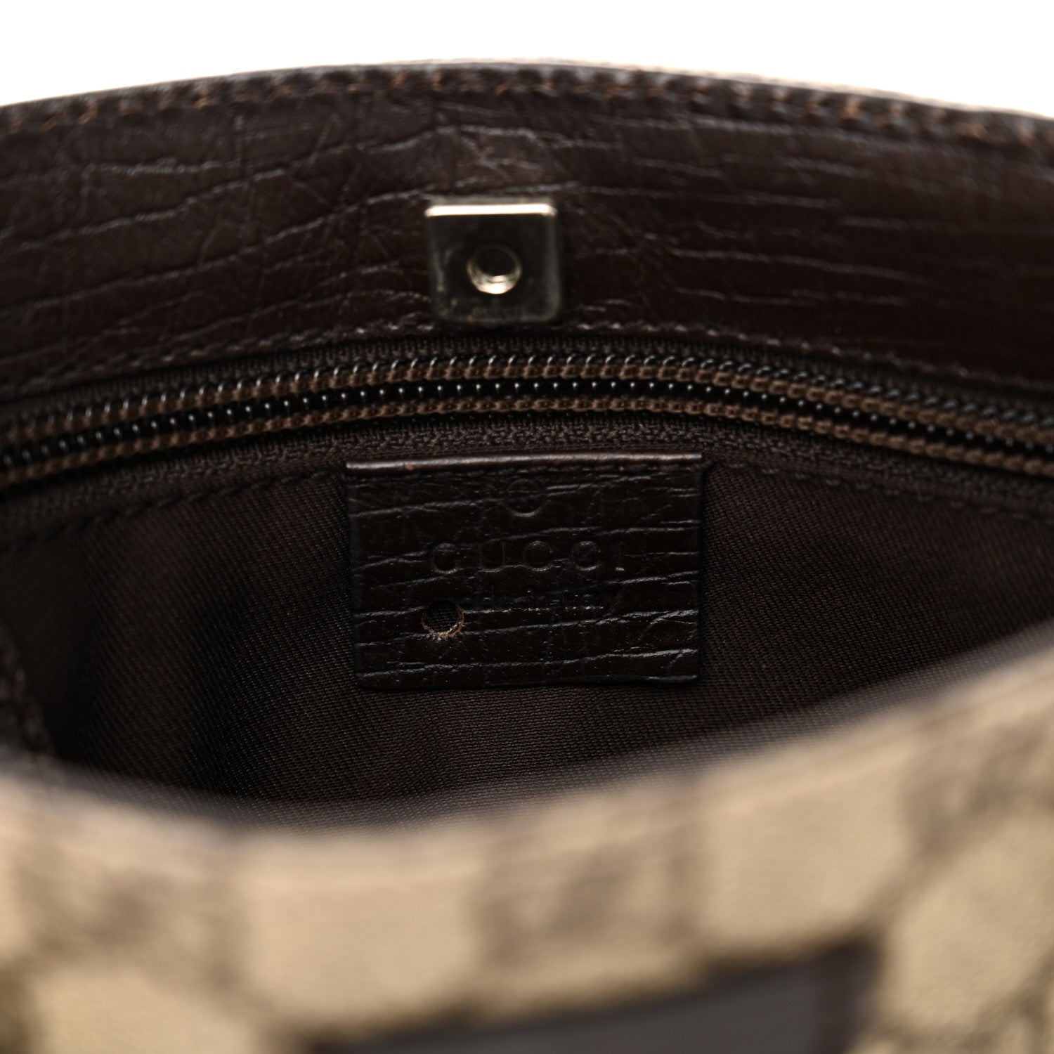 Gucci GG Monogram Pochette Brown 6 of 10