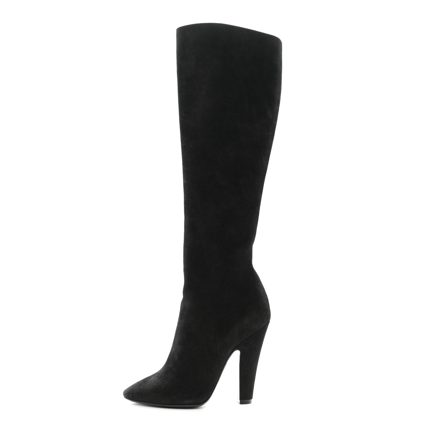 Saint Laurent Knee High Boots 36.5 Black 1 of 13