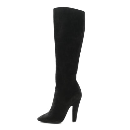 Saint Laurent Knee High Boots 36.5 Black 1 of 13