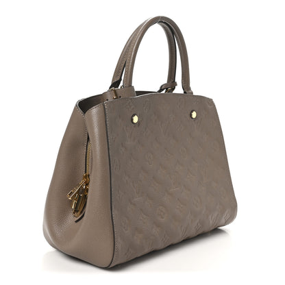 Louis Vuitton Empreinte Montaigne MM Mastic 3 of 9