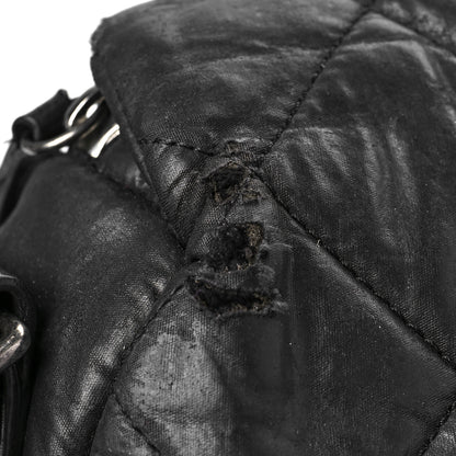 Chanel Nylon Quilted Coco Cocoon Messenger Black 11 of 13