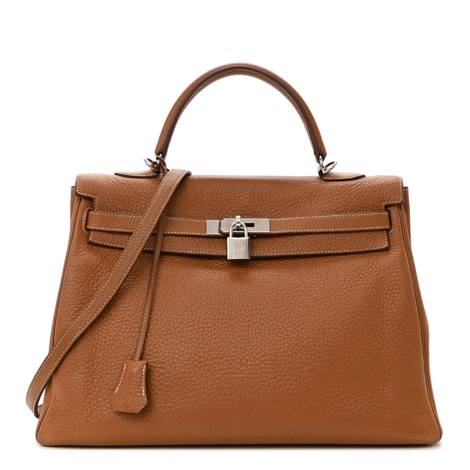 Hermes Togo Kelly Retourne 35 Gold 1 of 21
