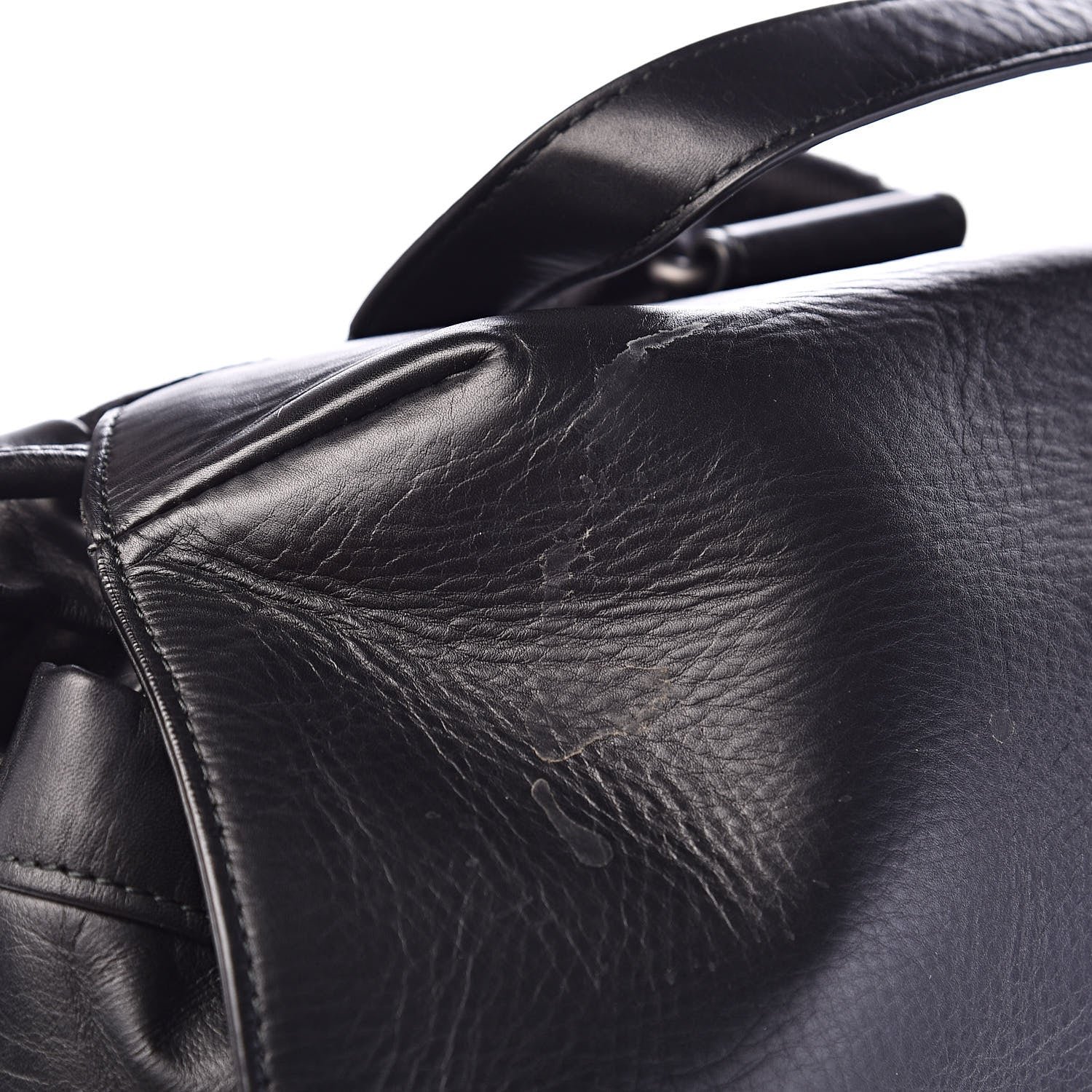 Bottega Veneta Light Calf Intrecciato Backpack Black 7 of 11