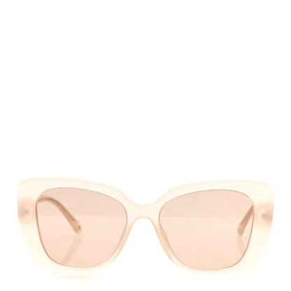 Chanel Acetate Rectangle Sunglasses 5504 Light Pink 2 of 8