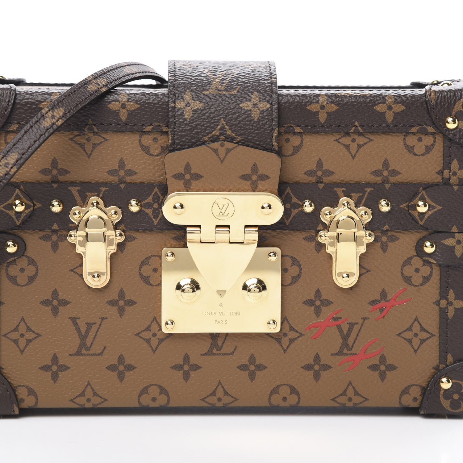 Louis Vuitton Reverse Monogram Petite Malle 7 of 9