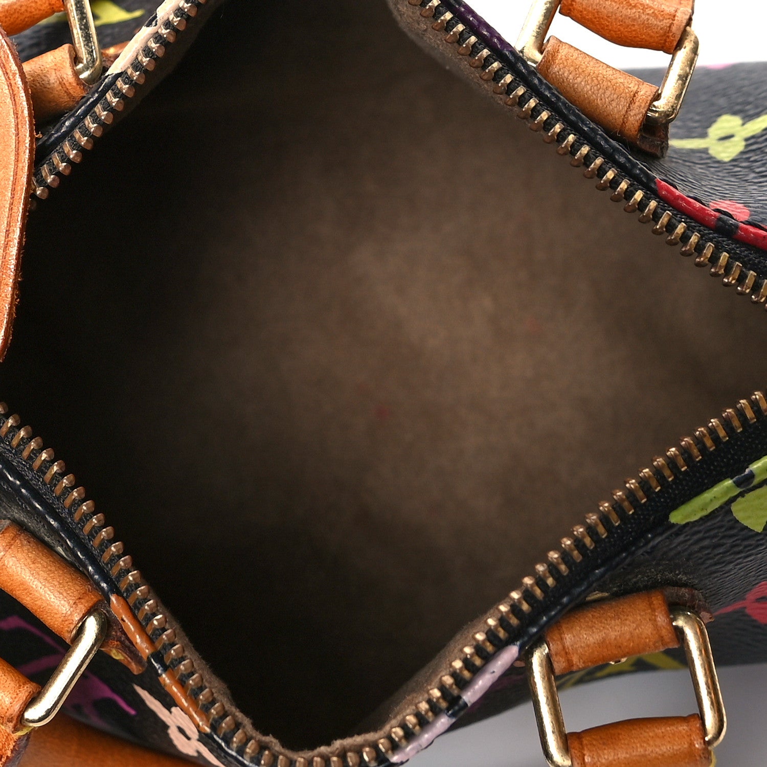 Louis Vuitton Monogram Multicolor Mini Sac HL Speedy Black 5 of 11