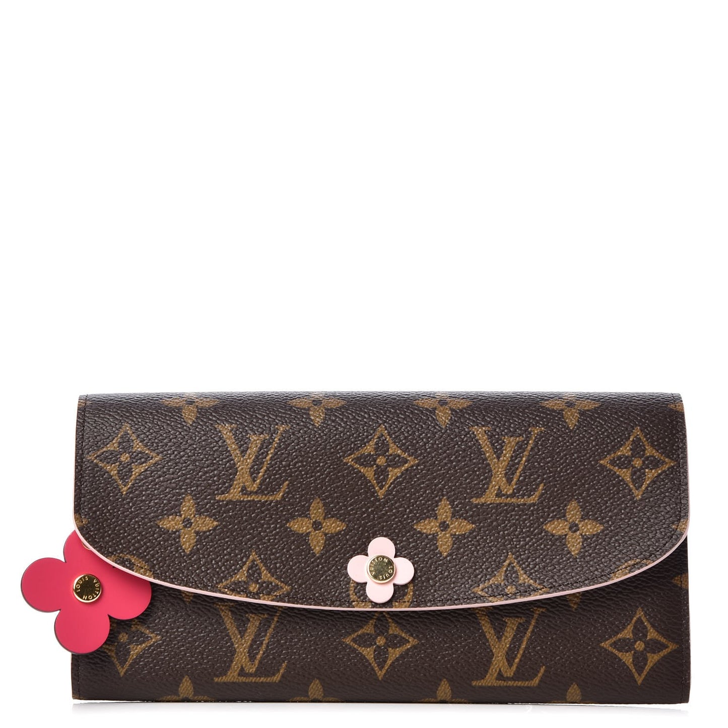 Monogram Bloom Flower Emilie Wallet