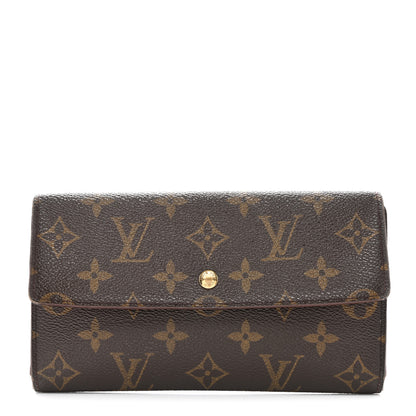 Louis Vuitton Monogram Porte Tresor International Wallet 1 of 10