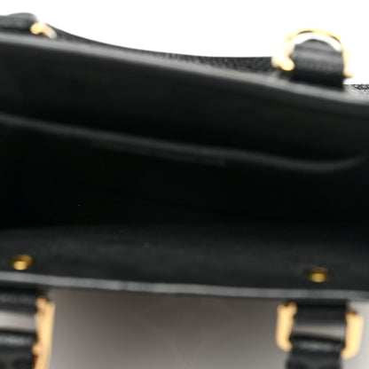 Louis Vuitton Empreinte Monogram Giant Petit Sac Plat Black Beige 5 of 9
