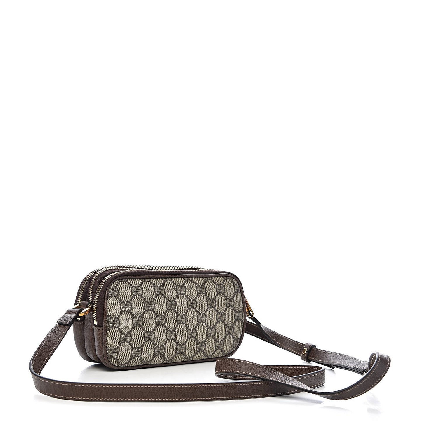 GG Supreme Monogram Web Mini Ophidia GG Bag Brown