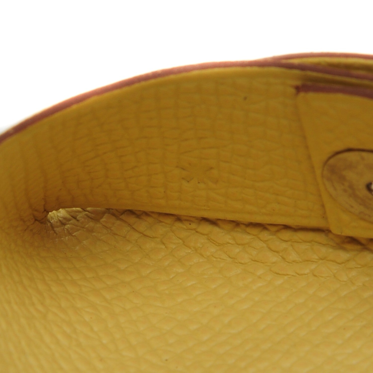 Hermes Epsom Bastia Coin Purse Jaune Poussin 7 of 8