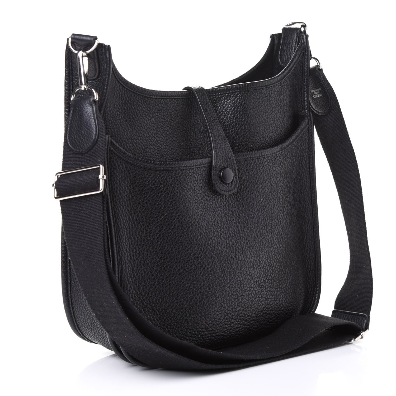 Hermes Taurillon Clemence Evelyne III PM Black 2 of 4