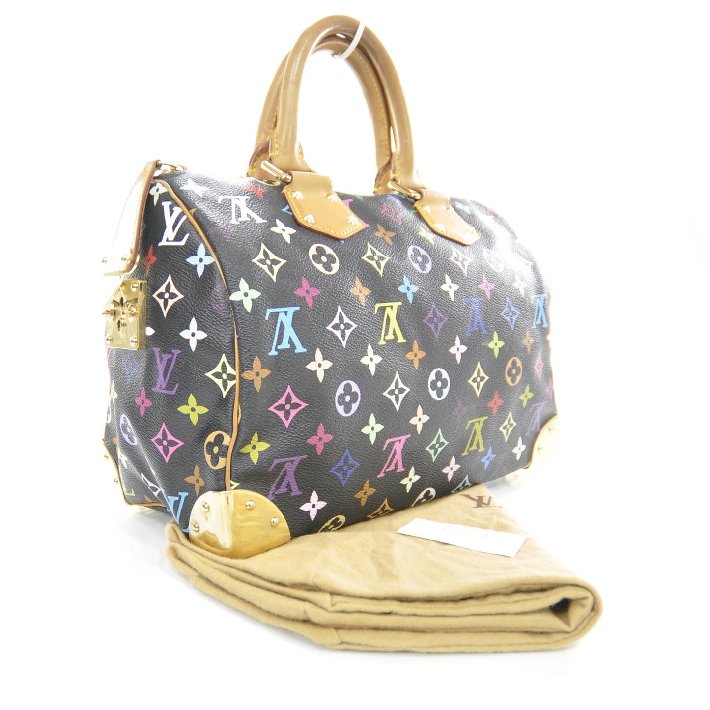 Monogram Multicolor Speedy 30 Black