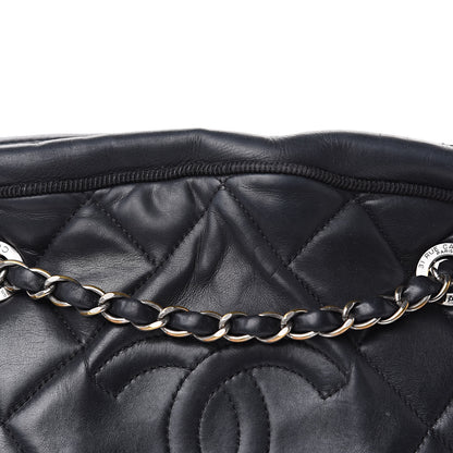 Chanel Calfskin Quilted Small Ballerine Camera Case Black 13 of 19