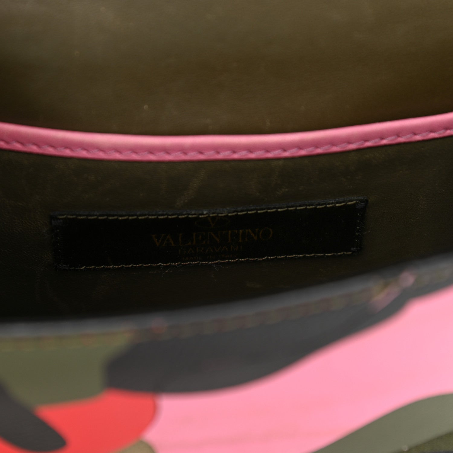 Valentino Garavani Nappa Canvas Camouflage Mini Glam Lock Rockstud Flap Multicolor 6 of 11