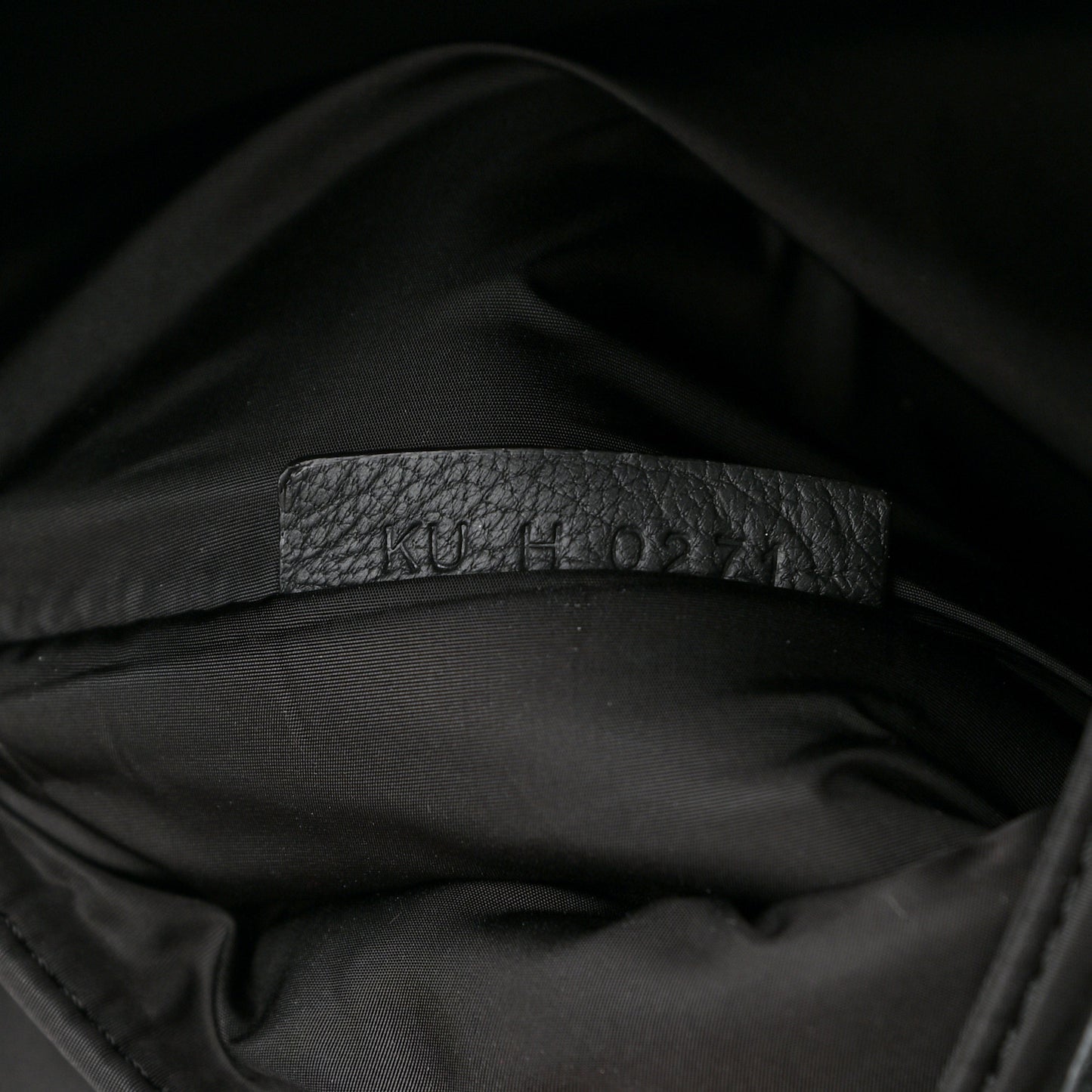 Nylon Bandana Backpack Black