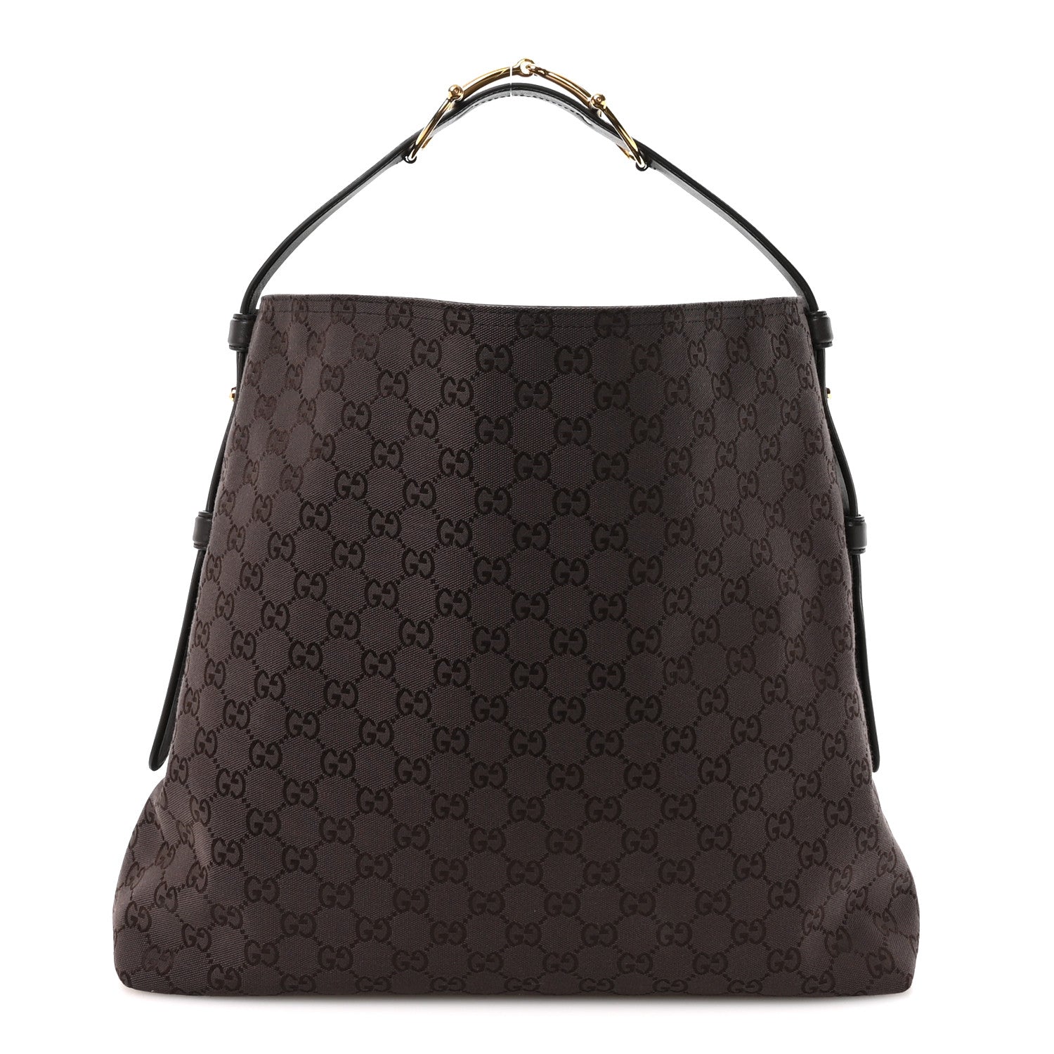 Gucci GG Supreme Monogram Large Beatrix Tote Dark Brown 1 of 10