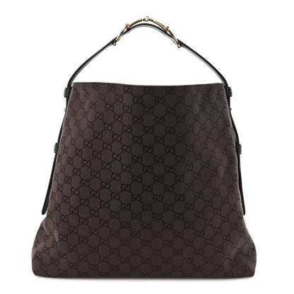Gucci GG Supreme Monogram Large Beatrix Tote Dark Brown 1 of 10